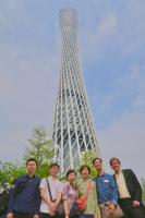 Michael, ?, Kamy, Katherine, KH, Andy; Canton Tower