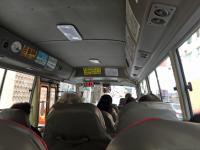 On the minibus to Causeway Bay
