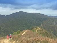 The climb up Needle Hill